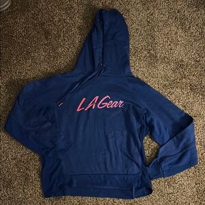 Vintage L.A. Gear Blue Hoodie